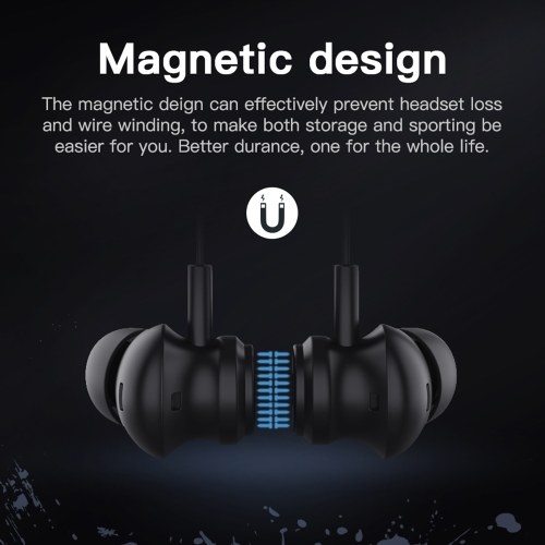 

Bluedio Li pro Wired Earphone In-ear Headphone 7.1 Channel HiFi Stereo Headphone Sports Earphone for PC Laptop Microphone Black