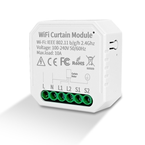 4 pezzi Tuya WIFI modulo tenda intelligente interruttore cellulare controllo remoto APP compatibile con Alexa e Google Assistant per il controllo vocale