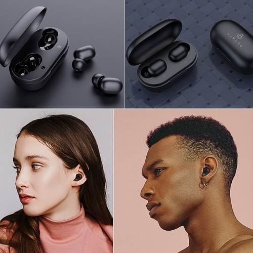 

Haylou GT1 Pro TWS Wireless Earphones Black + Disposable Mask 5 Pcs