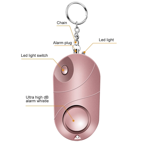 

Personal Alarm 120-130dB Security Alarm Keychain