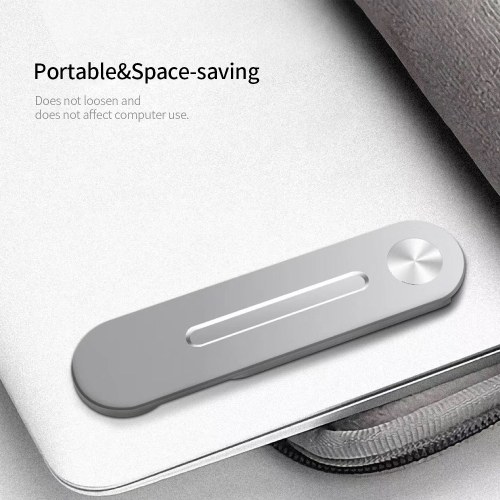 

Multifunctional Laptop Expasion Bracket Phone Holder Aluminum Alloy Bracket for Office Silver
