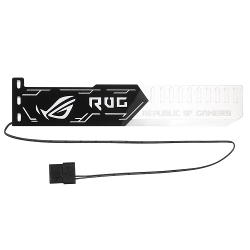 

RGB25 RGB Graphics Card Stand Graphics Card Support with RGB Light Effect 5V 2Pin Power Supply Graphics Card Holder