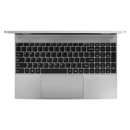 

F18 15.6 inch Laptop Intel Celeron J4115 Processor 8GB DDR3 RAM 512GB M.2 SSD Portable Business Office Laptop Silver US Plug