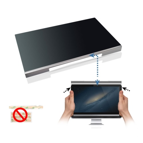 

Widescreen Monitor Hanging Privacy Screen Filter Anti UV Film High-transmittance Eye Protection Film for 20-22'' Desktop Monitor