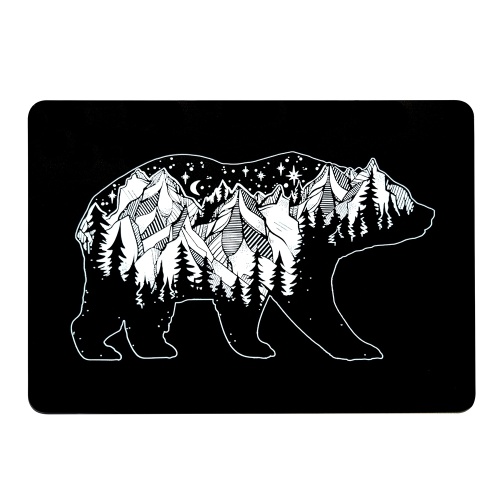 

Laptop Case Protective Cover Snap on Case Compatible with Macbook Pro 13.3''/13’’ with Touch Bar(2016-2019) Bear with Views1