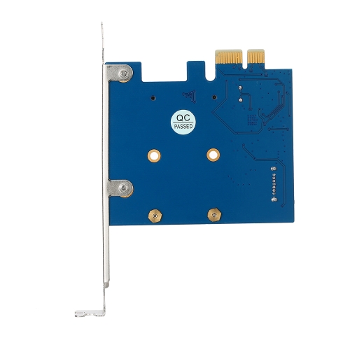 

Мини-PCI-E для MSATA SSD и SATA3.0 Комбинированный адаптер PCI-E для карт PCI Express EE SuperSpeed ​​6 Гбит / с с набором микросхем ASM1061