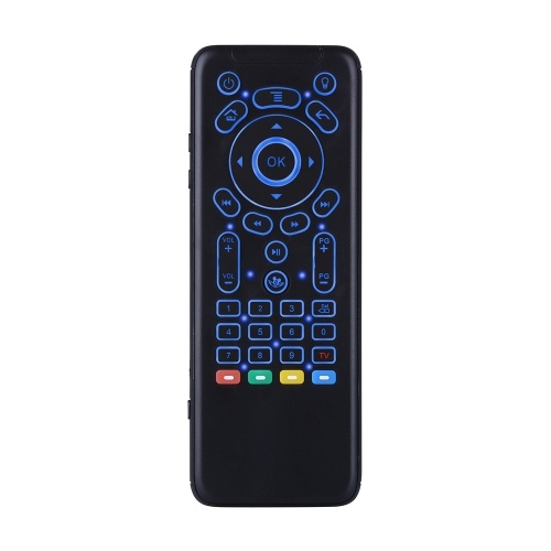 

iPazzPort KP81062 Подсветка Мини Беспроводная клавиатура Air Mouse 2.4G ИК-обучение Пульт дистанционного управления