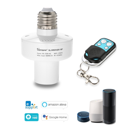 

SONOFF Slampher ITEAD Wireless WiFi Smart Light Bulb Holder
