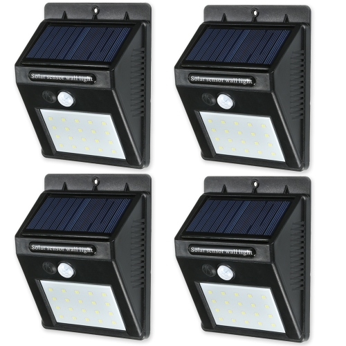 

20 LED Solar Sensor Waterproof Wall Lights