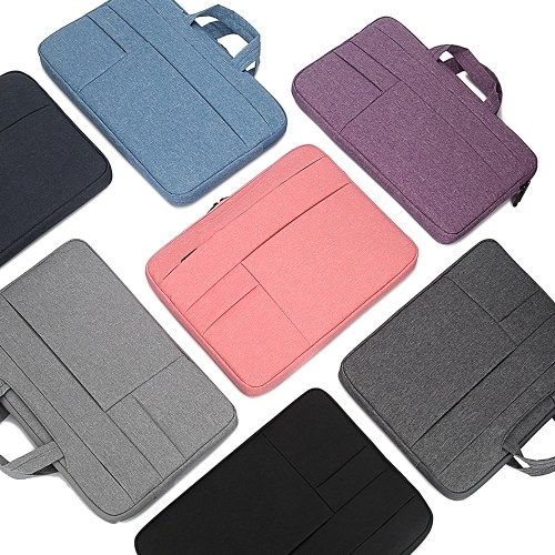 

Portable Laptop Bag 15.6 inch Laptop Case Waterproof Nylon Laptop Bag Briefcase Leisure Business Handbag Blue