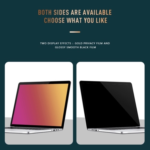 

Golden Privacy Screen Filter Reversible High-transmittance 30° Invisible Anti-UV Anti-glare Film for 19inches Monitor