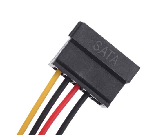 

SATA разветвитель питания Y-кабель 4 Pin IDE / Molex Мужской Двойной 15 Pin SATA адаптер Женский питания для HDD / SSD / жесткий д