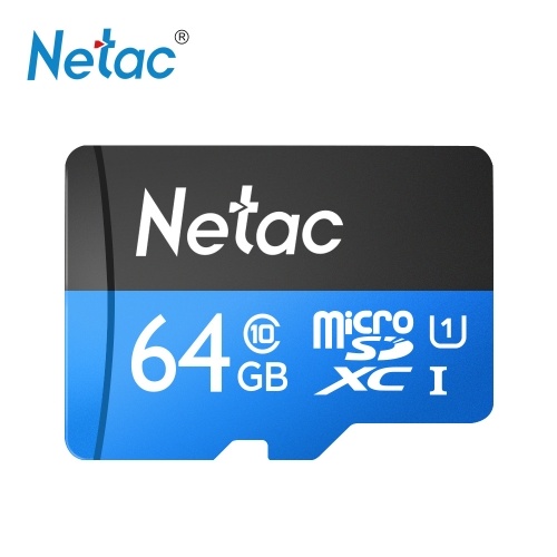 

Netac P500 Class 10 64G Micro SDXC TF Flash Memory Card Data Storage High Speed Up to 80MB/s