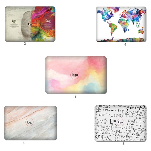 

High Quality Fashion Cute Patterns Sticker Decal Protective Hard Case Cover for Mac Guard MacBook 12 MacBook Air 11/13 MacBook Pro