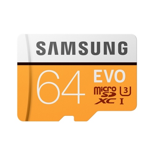 Scheda Micro SD Samsung EVO Classe 10 da 64 GB