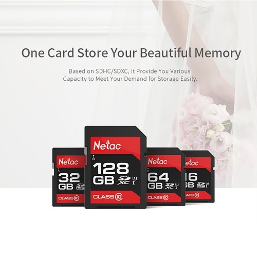 

Netac P600 SD Card SDHC/SDXC UHS-I Memory Card