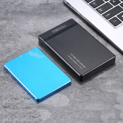 

Жесткий диск MAIKOU Mobile SSD 60G / 120G / 240G / 360G / 480G / 1TB Жесткий диск Type-C и USB 3.0 Универсальный синий и 1 ТБ