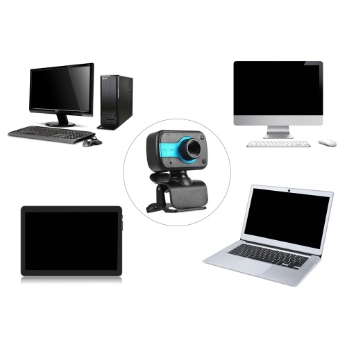 

USB 2.0 12.0-мегапиксельная цифровая веб-камера с микрофоном для ноутбука