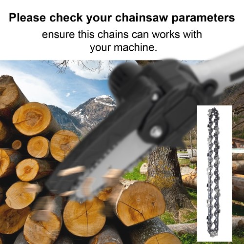 5PCS 6 Inch Mini Steel Chainsaw Chains Electric Chainsaws Accessory Practical Chains Replacement 