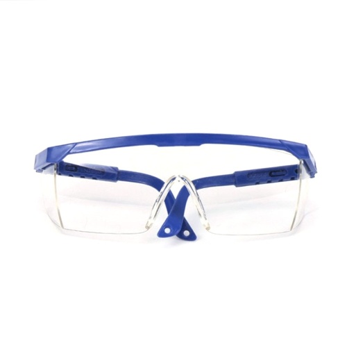 Anti-splash Dust-proof Protective Glasses + 50pcs Disposable Mask Non-Woven Carbon Dustproof Blue