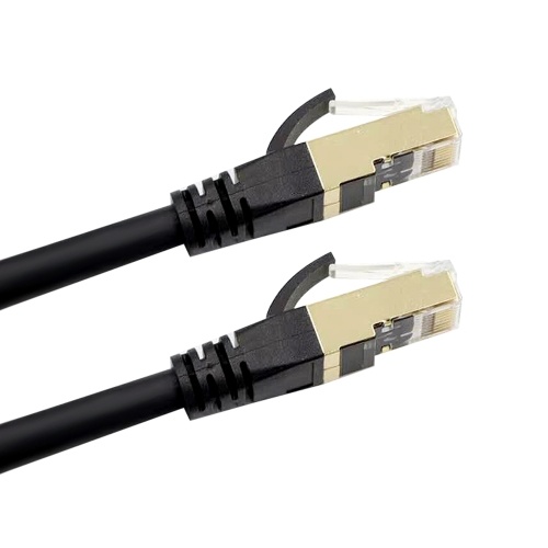 Cat8 Ethernet Cable High Speed Network Cable 40Gbps 2000Mhz- Shielded Twisted Pair- Gold Plated RJ45