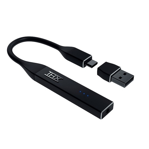 

Razer THX Onyx Portable DAC Headphone Amplifier with THX AAA Technology HiFi Sound Quality Compatible with USB/USB-C Port