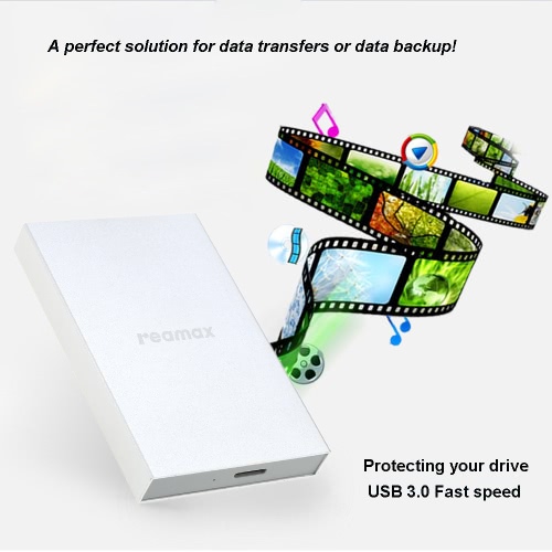 

USB 3.0 Super Speed ​​портативный 2.5 "SATA HDD SSD внешний жесткий диск диск Корпус коробки случая с Силиконовый Защитный чехол