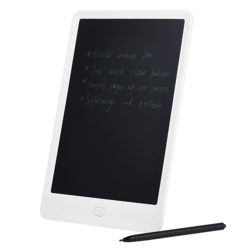 10 polegadas LCD Writing Tablet Portable Graffiti Digital Drawing Board Mensagem Memo Electronic Handwriting Pads White