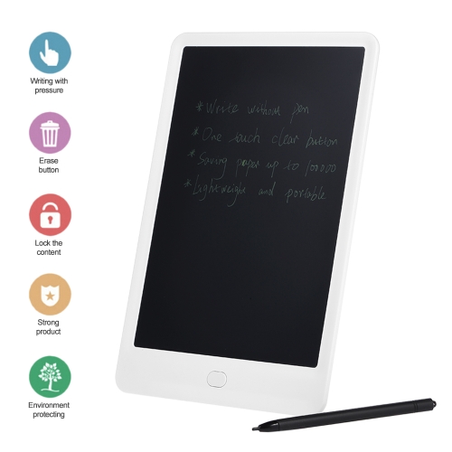 

10 inch LCD Writing Tablet Portable Graffiti Digital Drawing Board Message Memo Electronic Handwriting Pads White