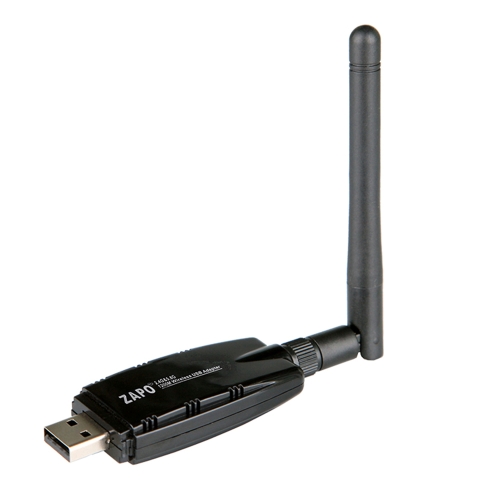 

ZAPO W50 1200Mbps беспроводной 2.4G 5.8G WiFi адаптер USB3.0 беспроводной сетевой адаптер WiFi с антенной для ноутбука настольный ПК черный