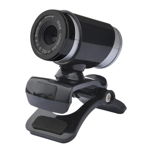 USB Webcam High-definition Web Camera with Clip-on Base Built-in Microphone USB2.0 Web Cam for Computer PC Laptop