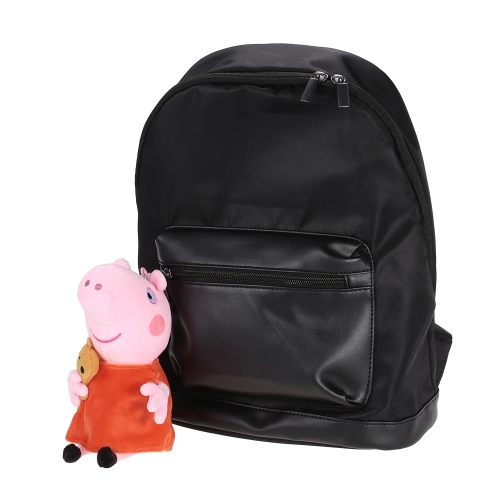 

Оригинальная марка 4Pcs Peppa Pig 19cm Peppa George Dad Mom Bag Подвеска с брелками Набор плюшевых наборов для детей