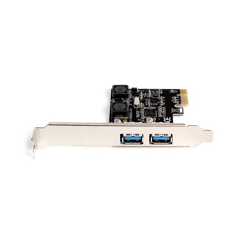 

PCI-E Expansion Card PCI-E to Dual USB3.0 Adapter Card Converter Card High Speed Transmission Desktop Computer Expansion Card