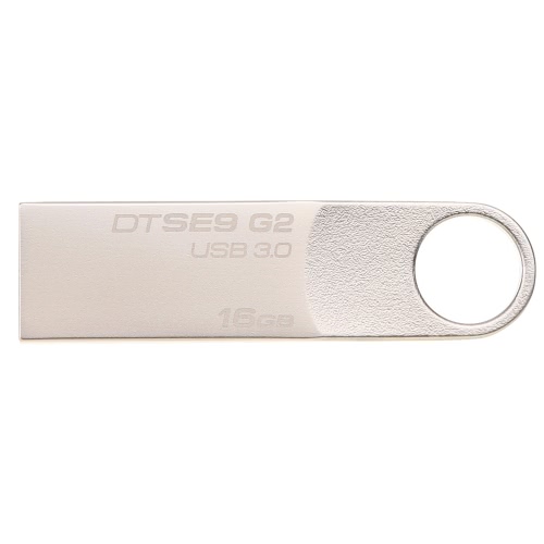 Оригинальный оригинал Kingston 100 МБ / с Высокоскоростной передачи данных DT SE9 G2 USB 3.0 Металлический флеш-накопитель