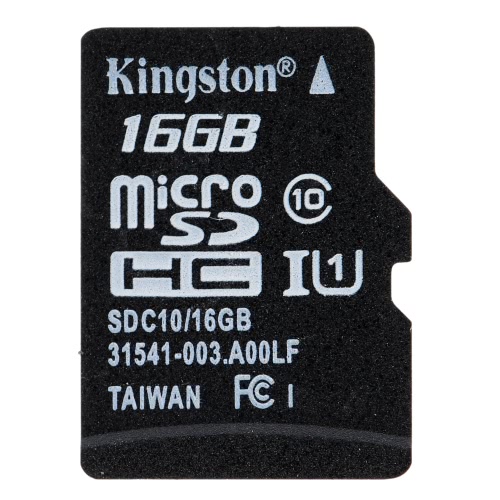 Kingston Class 10 8GB 16GB 32GB 64GB MicroSD TF Cartão de memória flash 48MB / s Velocidade máxima com adaptador de cartão