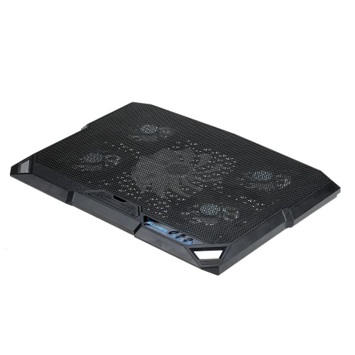

Портативный USB портативный ноутбук Cooler Pad охлаждения Base Холод Мат радиатора до 2000RPM не более чем на 15,6 "