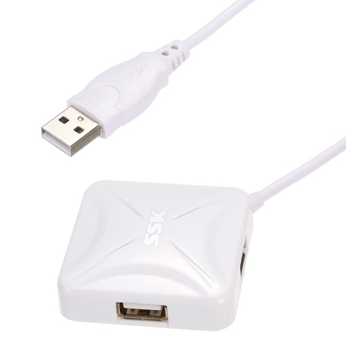 

SSK SHU027 USB2.0 Superspeed концентратор конвертер с 4 расширениями портов USB для ноутбуков настольных ноутбуков