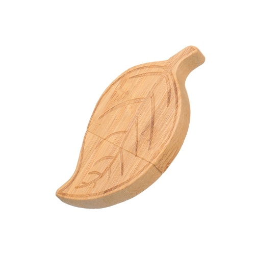 yvonne Wooden USB Flash Drive Leaf Shaped Pen Drive 16G Memory Stick Pendrives Gift