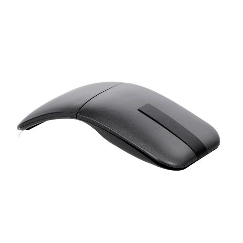 Souris rotative sans fil 2.4G pliant la souris optique souris portable avec récepteur USB pour la maison / bureau / voyage