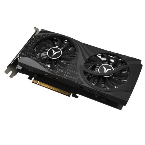 

Yeston RTX3050-8G D6 GA Gaming Graphics Card 8G/128bit/GDDR6 Memory 2 Large Size Cooling Fans Metal Backplate DP*3+HD Ports