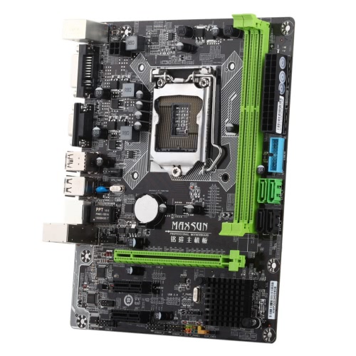 MAXSUN MS-H81XL M.4 Computer Gaming Motherboard Desktop Mainboard Systemboard for Intel H81 LGA 1150 Socket SATA 6Gb/s DDR3 mATX