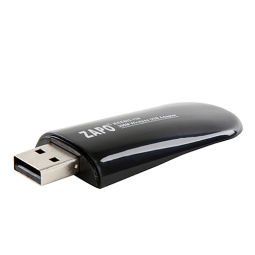 

ZAPO W60S беспроводной USB WiFi адаптер шифрования 2.4G 300Mbps USB2.0 беспроводной сетевой адаптер WiFi для ноутбука настольного ПК черный