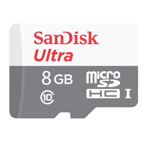 Подлинной оригинальные SanDisk Ultra 8GB UHS-I microSDHC карты флэш-памяти 48MB/s класс 10