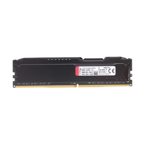 Kingston HyperX FURY Black 8GB DDR4-2400 CL15 DIMM 288-pin 2Gx64Bit Desktop Internal Memory