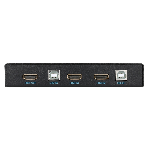

2-Port USB HD KVM Switch Supports 4K Video Resolution