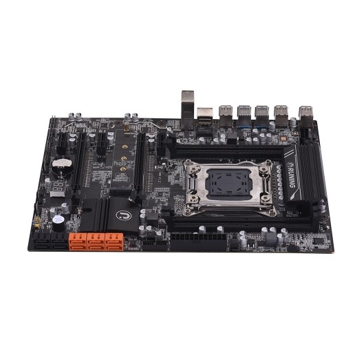 

X99 V1.2 Motherboard ATX LGA2011 SATA 3.0 USB 3.0 Ports Motherboard I7 Serial /E5-V3/E5-V4 4 DIMM Slots DDR4 64GB Memory Capacity