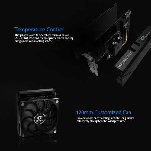 

Colorful iGame GeForce RTX 2060 Super Neptune Lite OC GDDR6 8G Graphic Card GPU One-key Overclock RGB With 120mm Customized Fan