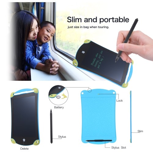 

8.5in LCD Writing/Drawing Tablet Electronic Writing Board Erasable Ewriter Office Pad Of Environmental Protection
