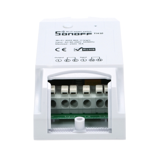 

SONOFF TH10 Интеллектуальный Wi-Fi-коммутатор Wireless Home Automation Kit