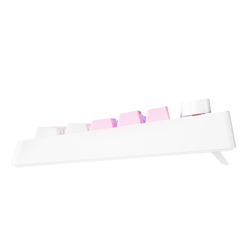 Wireless Mechanical Keyboard K87 Keyboard RGB Mechanical Keyboard  Three Mode Connectivity  18 Lighting Effects  Hot Swap  High Capacity Battery  DIY Software Support  for PC Gaming and Typing (Red Switch) 